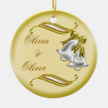 Goldene Hochzeit Weihnachtsbaum Ornament