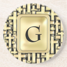 Goldene Kreuze Untersatz