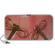 goldene Libelle des chinesischen Knotensilbers Mp3 Speaker