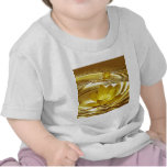 Goldene Lotos-Blume Hemd