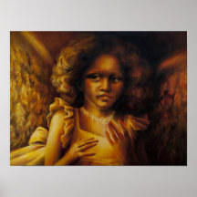 Goldener Engel Plakatdrucke