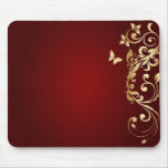 Goldener Schmetterling Mousepads