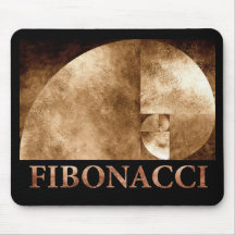 Goldenes Verhältnis, Fibonacci-Spirale Mousepad
