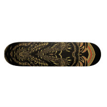 Goldentwurfs-Skateboard Individuelles Skateboard