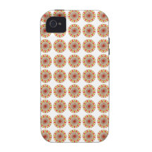 Goldgrenze-SONNENBLUME Chakra Mandala Case-Mate iPhone 4 Case