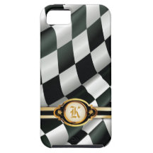 Goldgurt-wellenartig bewegender Zielflagge iPhone  iPhone 5 Schutzhülle