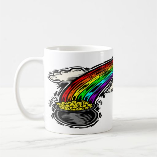 Goldschatz-Regenbogen-Becher Tee Haferl