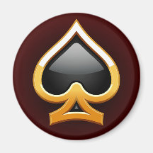 GOLDspaten Kühlschrankmagnet