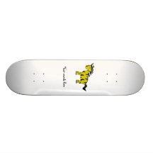 Goldzebra Personalisiertes Skateboarddeck