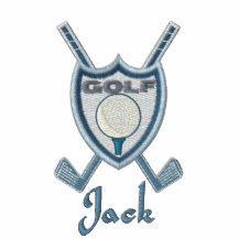 Golf-Emblem Poloshirt