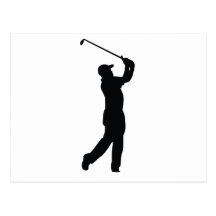 Golf Postkarten