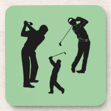 Golf-Pro Cocktail Untersetzer