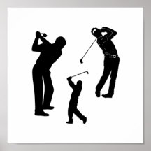 Golf-Pro Posterdruck