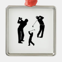 Golf-Pro Weihnachtsbaum Ornament
