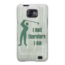 Golf spielende Philosophie Samsung Galaxy S2 Case