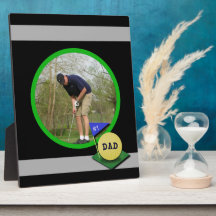 Golf-Vati-Gewohnheits-Foto der Nr.-1 Platten