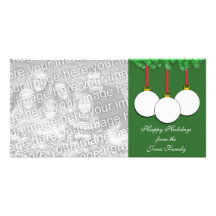 Golf-Weihnachtsfoto-Karte Photo Karte
