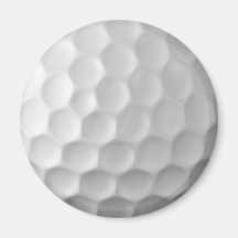 Golfball bildet Beschaffenheits-Muster Grübchen Kühlschrankmagnete