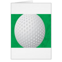 Golfballentwurf Karten