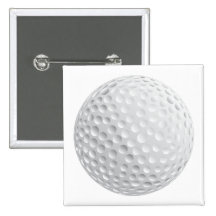 Golfballvektorgraphik Button