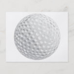 Golfballvektorgraphik Flyer