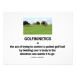 Golfikinetics Ankündigungskarte