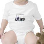Golfmobilgraphik Baby Strampelanzug