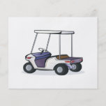 Golfmobilgraphik Flyer Druck