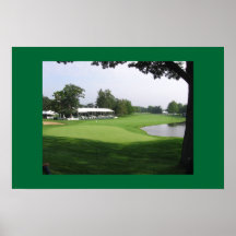 Golfplatz Posterdrucke