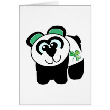 Goofkins Tag St. Pattys Panda Karten