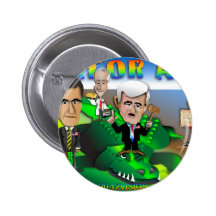 Gop-Alligatorhilfe Anstecknadelbuttons