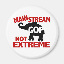 GOP ist das extreme Mainstream nicht Kühlschrankmagnete