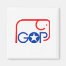 Gop-Magnet Kühlschrankmagnete