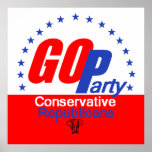 GOP-REPUBLIKANER 2016 POSTERDRUCK