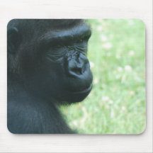 Gorilla-Anstarren-Mausunterlagen Mousepads
