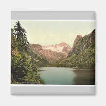 Gosausee und Dachstein, Oberösterreich, Austro-Hun Kühlschrankmagnete