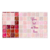 Got Makeup? - Lipstick box Business Card Templates