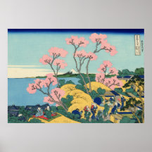 Goten-yama Hügel, Shinagawa auf dem Tōkaidō Plakate
