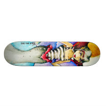 Goth Feekundenspezifischer Skateboard entwarf Irla Skateboard Brett