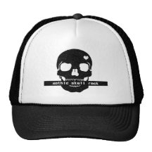 Gothic Skull Rock 帽子