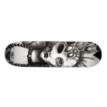 Gotische Kunst-Skateboard-Plattform Individuelles Skateboard