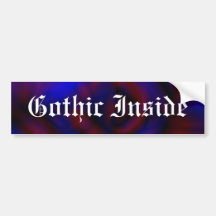 Gotische Rose Auto Aufkleber