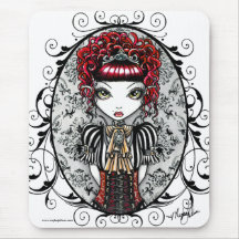 Gotische viktorianische Fee Mousepad Annie