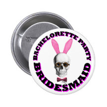 Gotischer Steampunk Junggeselinnen-Abschied Button