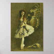 Gotisches feenhaftes Plakat
