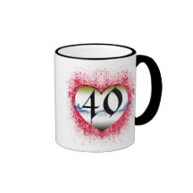 Gotisches Herz 40. Kaffee Tasse