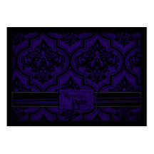 Gotisches Romance Sd Notecard Visitenkarten Vorlage