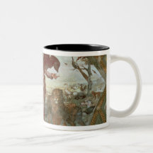 Gott, der die Erde herstellt Kaffeetassen
