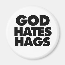 Gott hasst Hexen Magnete