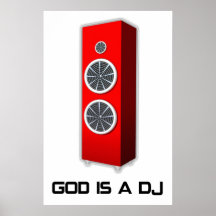 Gott ist ein DJ Plakate